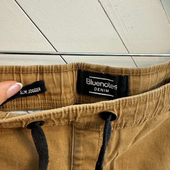 Bluenotes slim jogger in khaki - Picture 5 of 7